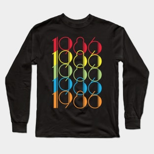 VINTAGE T-SHIRT Birthday 1986 Long Sleeve T-Shirt